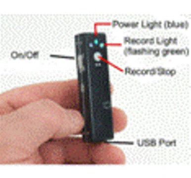 Micro Camcorder - World's Smallest Camcorder. 33 Hours Record Time.